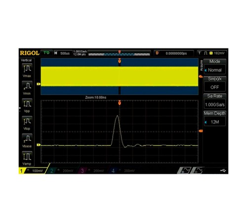 Опция увеличения глубины записи до 200 М точек MSO5000-2RL Опция увеличения глубины записи до 200 М точек MSO5000-2RL