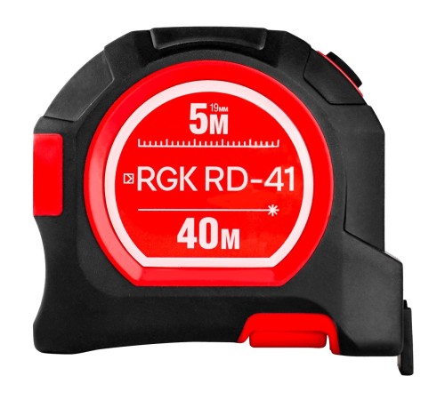 Лазерный дальномер RGK RD-41 с рулеткой с калибровкой