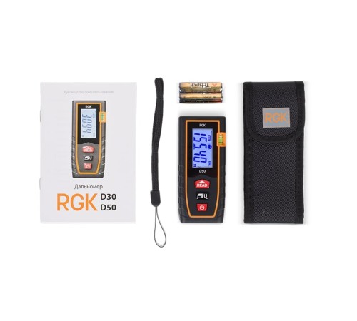 Лазерный дальномер RGK D50 Лазерный дальномер RGK D50