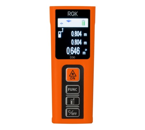 Лазерный дальномер RGK D30 Лазерный дальномер RGK D30
