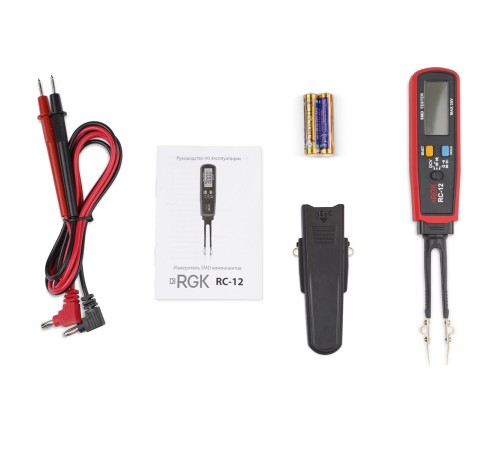 Тестер RLC (SMD) компонентов RGK RC-12 Тестер RLC (SMD) компонентов RGK RC-12
