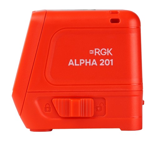 Лазерный уровень RGK ALPHA 201 с калибровкой с красным лучом Лазерный уровень RGK ALPHA 201 с калибровкой с красным лучом