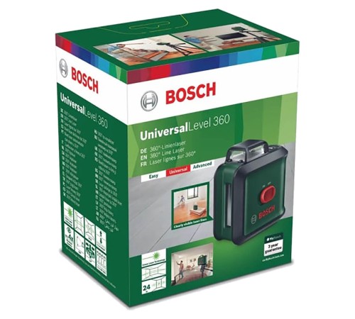 Лазерный уровень Bosch UniversalLevel 360 + штанга TP 320 (0.603.663.E02) Лазерный уровень Bosch UniversalLevel 360 + штанга TP 320 (0.603.663.E02)