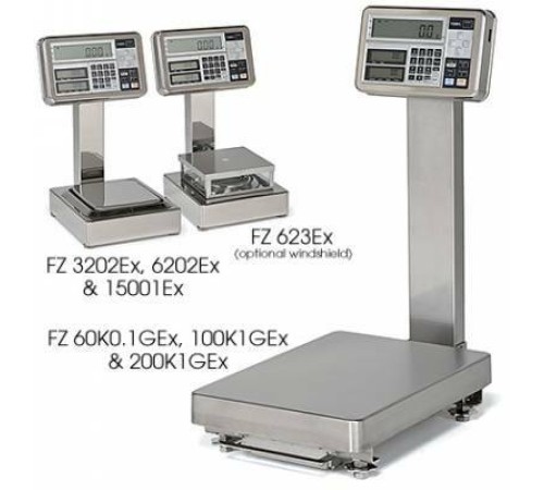 Взрывобезопасные весы ViBRA FZ3202Ex-i03 Взрывобезопасные весы ViBRA FZ3202Ex-i03