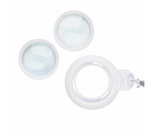 Лупа 8608D 3D/5D (3 дптр, 5 дптр, 150 мм) на струбцине с подсветкой LED Лупа 8608D 3D/5D (3 дптр, 5 дптр, 150 мм) на струбцине с подсветкой LED