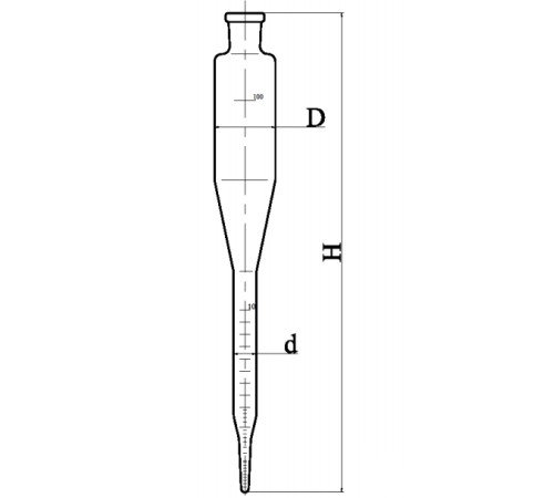 Отстойник, 0,1 л эскиз 2-895