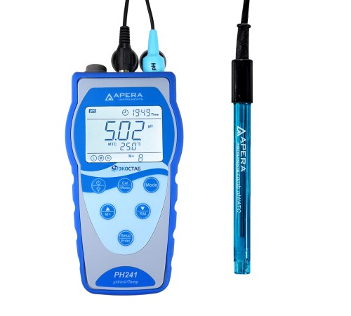 PH241 ЭКОСТАБ Портативный рН-метр с GLP PH241 ЭКОСТАБ Портативный рН-метр с GLP