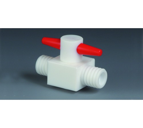 Кран двухходовой Bohlender O 4 мм, GL14, PTFE (Артикул E 684-14) Кран двухходовой Bohlender O 4 мм, GL14, PTFE (Артикул E 684-14)