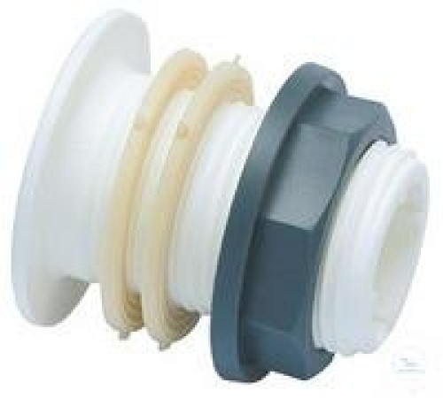 8533-0012 Burkle Контейнерное соединение, PP, 1/2 ", NW 13,5 мм, белый 8533-0012 Burkle Контейнерное соединение, PP, 1/2 ", NW 13,5 мм, белый