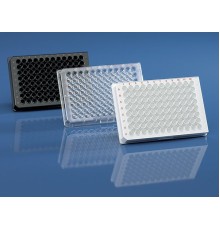 Микропланшет Brand cellGrade plus, 96-луночный, PS, стерильный, белый, F-дно, 350 мкл (Артикул 782025)