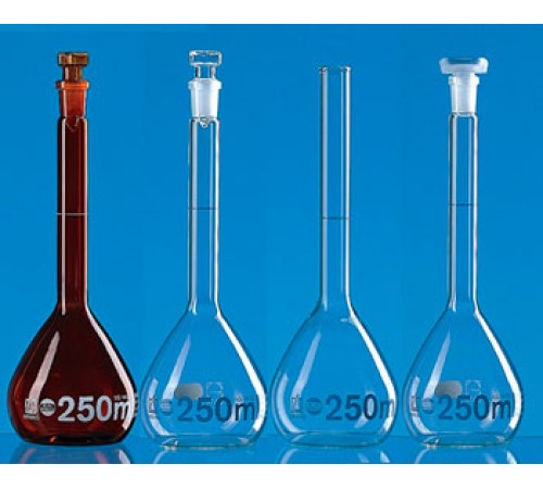 37248 Колба мерная BLAUBRAND с полипропиленовой пробкой 50-14/23 37248 Колба мерная BLAUBRAND с полипропиленовой пробкой 50-14/23