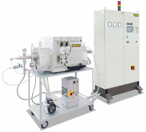 Печь трубчатая Nabertherm RHTH 50/150/17/P470 для вертикального режима, с трубой C799, 50х40х380 мм, 1700°C Печь трубчатая Nabertherm RHTH 50/150/17/P470 для вертикального режима, с трубой C799, 50х40х380 мм, 1700°C