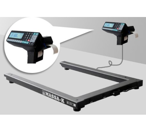 4D-U-1-1000-RP с печатью этикеток - Весы электронные паллетные 4D-U-1-1000-RP с печатью этикеток - Весы электронные паллетные