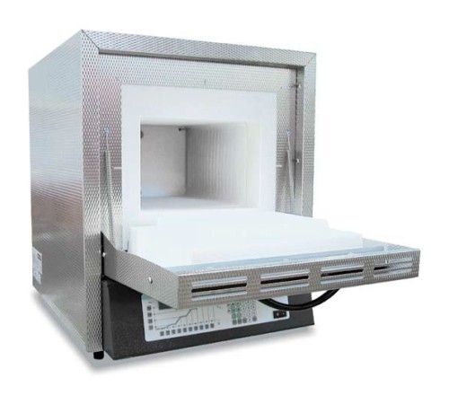 Печь со встроенными нагревателями в керамическом муфеле Nabertherm LT 9/11/SKM/P330 с подъёмной дверью, 1100°С Печь со встроенными нагревателями в керамическом муфеле Nabertherm LT 9/11/SKM/P330 с подъёмной дверью, 1100°С