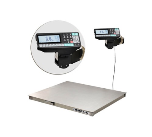 4D-PM.S-12/10-500-RP с печатью этикеток (нерж) - Платформенные весы платформенные весы из нержавейки 4D-PM.S-12/10-500-RP с печатью этикеток (нерж) - Платформенные весы платформенные весы из нержавейки