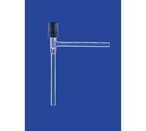 Кран игольчатый Lenz 90°, PTFE Кран игольчатый Lenz 90°, PTFE