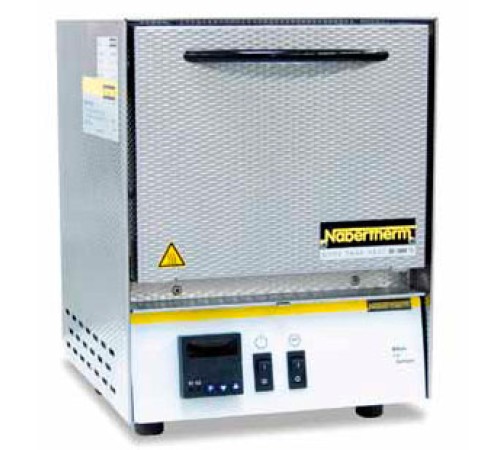 Печь муфельная профессиональная Nabertherm L 1/12/R6 с откидной дверью, 1200°С Печь муфельная профессиональная Nabertherm L 1/12/R6 с откидной дверью, 1200°С