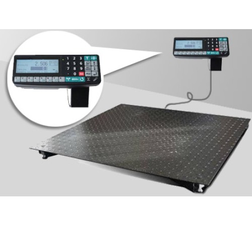 4D-PM-20/15-3000-RA - Промышленные электронные платформенные весы с 4 датчиками 4D-PM-20/15-3000-RA - Промышленные электронные платформенные весы с 4 датчиками
