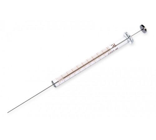 Шприц микролитровый Hamilton 25 мкл, 702 N, Cemented Needle, 22s gauge, 2 in., point style 3 Шприц микролитровый Hamilton 25 мкл, 702 N, Cemented Needle, 22s gauge, 2 in., point style 3