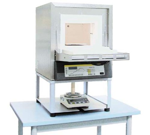 Печь муфельная с весами и ПО Nabertherm L 9/11/SW/P330 с откидной дверью, 1100°С Печь муфельная с весами и ПО Nabertherm L 9/11/SW/P330 с откидной дверью, 1100°С