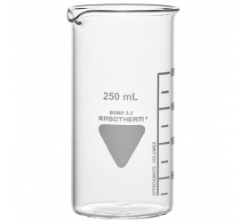 Стакан RASOTHERM 600 мл, высокий, с градуировкой, с носиком, стекло (Артикул 93306007) Стакан RASOTHERM 600 мл, высокий, с градуировкой, с носиком, стекло (Артикул 93306007)