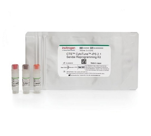 Набор для репрограммирования клеток, CTS CytoTune-iPS 2.1 Sendai Reprogramming Kit, Thermo FS Набор для репрограммирования клеток, CTS CytoTune-iPS 2.1 Sendai Reprogramming Kit, Thermo FS