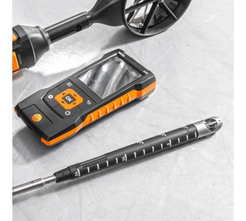Комплект Testo 440 с крыльчаткой 16 мм и кейсом Комплект Testo 440 с крыльчаткой 16 мм и кейсом