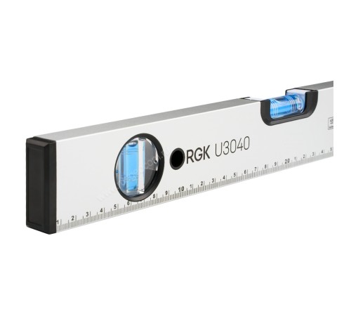 Пузырьковый уровень RGK U3040 с калибровкой Пузырьковый уровень RGK U3040 с калибровкой