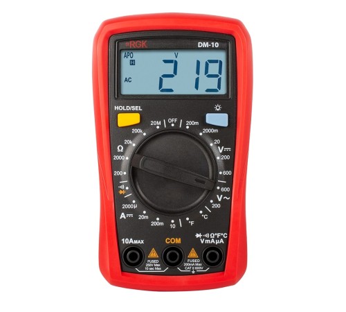 Мультиметр RGK DM-10 Мультиметр RGK DM-10