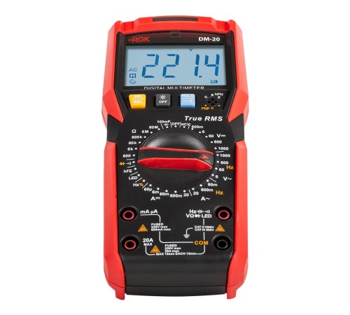Мультиметр RGK DM-20 Мультиметр RGK DM-20